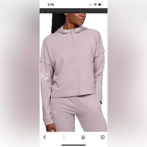 Under Armour Light Pink Zip-Up Hoodie